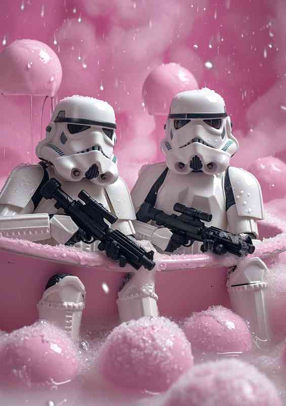 The Pink Bath tub | Canvas