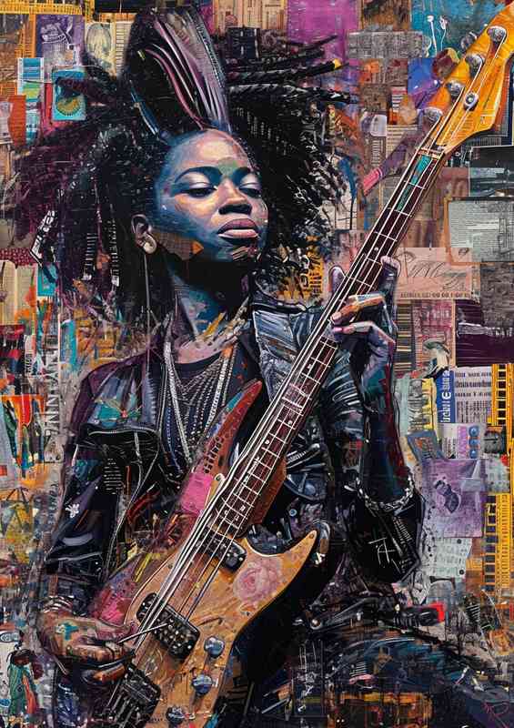 We will rock you street art | Poster