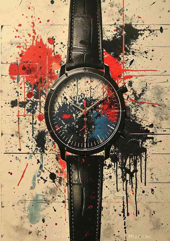 What time is it street art | Canvas