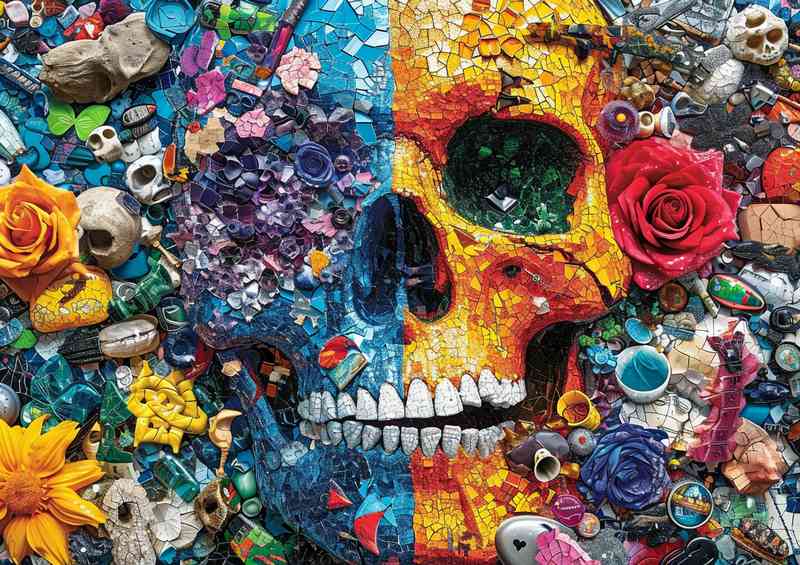 Colorful and intricately decorated picture | Canvas