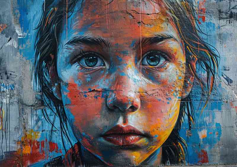 Graffiti street murals wall art | Di-Bond