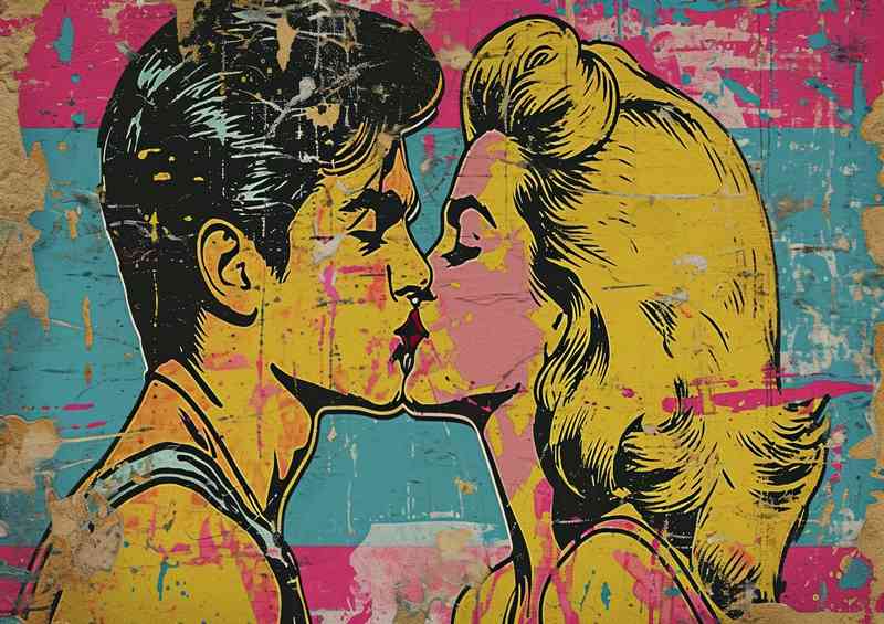 Love is all we need pop art graffiti | Poster