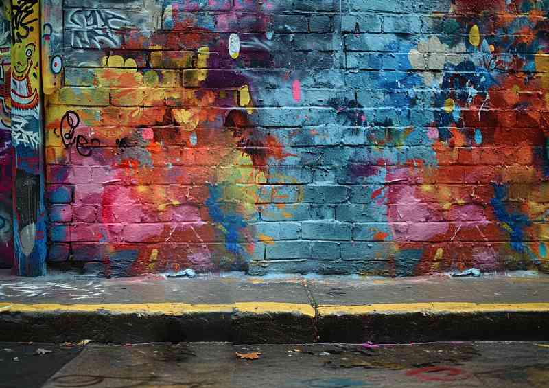 Street art people express themselves | Di-Bond