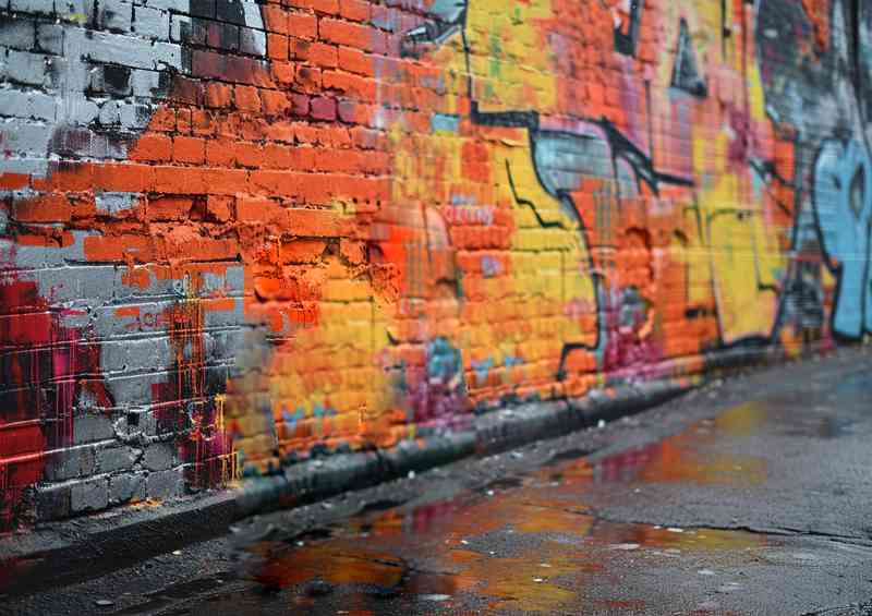 The street art wall | Canvas