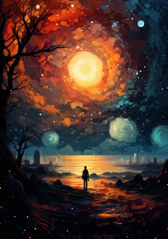 Art of the Half-Lit World | Di-Bond
