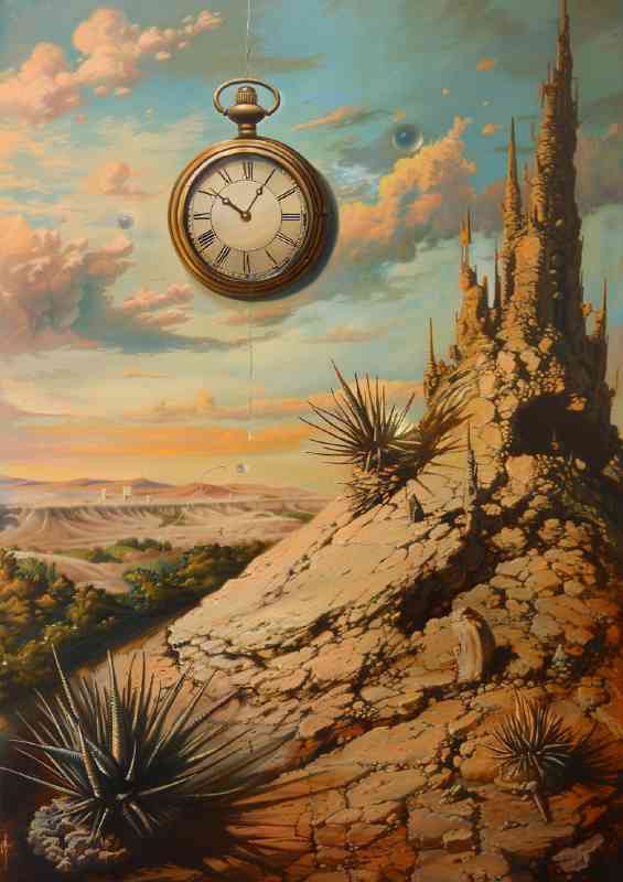 The pocket watch time waits for no one | Di-Bond