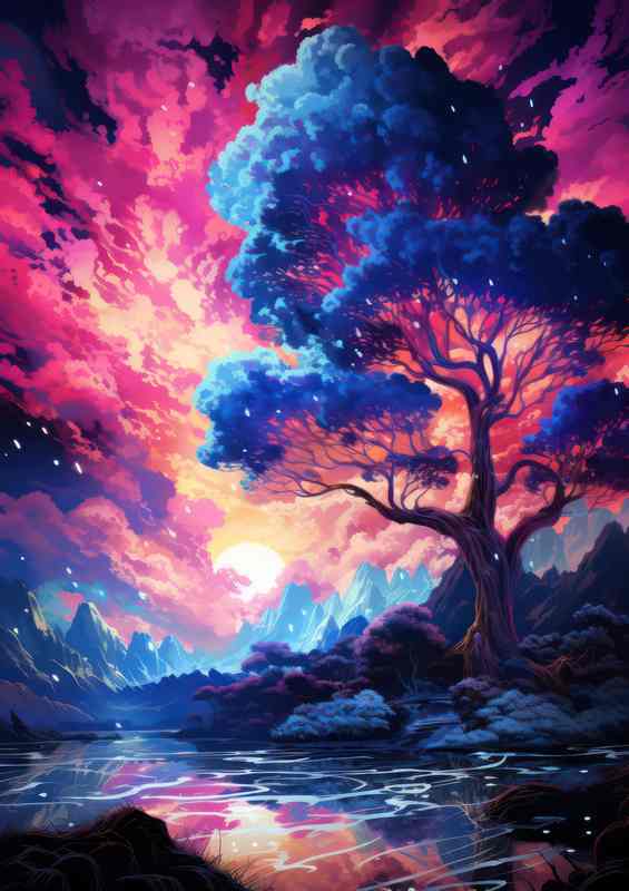 Dreamy Dragonfly Lake | Di-Bond