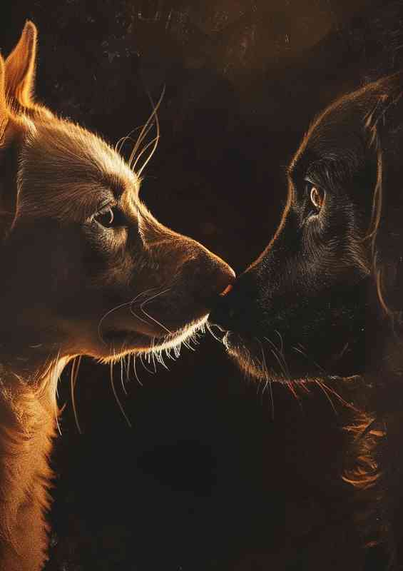 A Pair of Dogs | Poster
