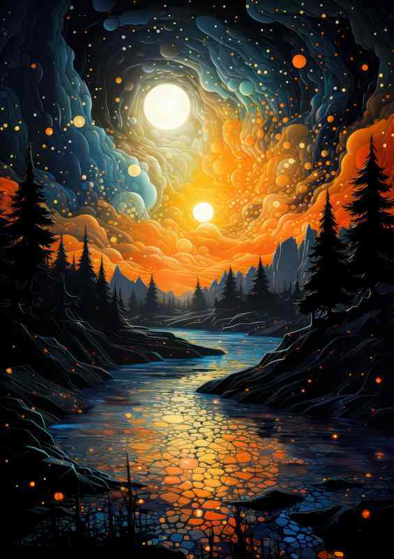 Enigmatic Elders Groves | Poster