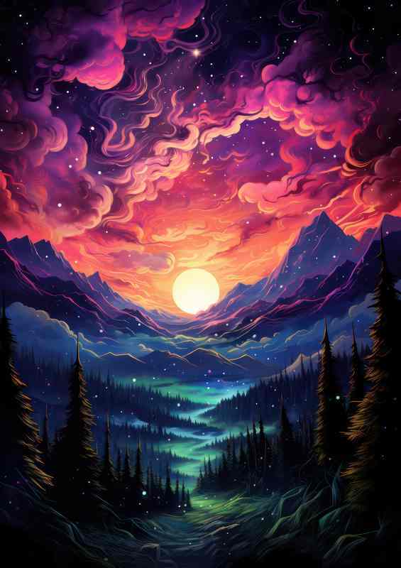 Fairy Tale Falls | Metal Poster