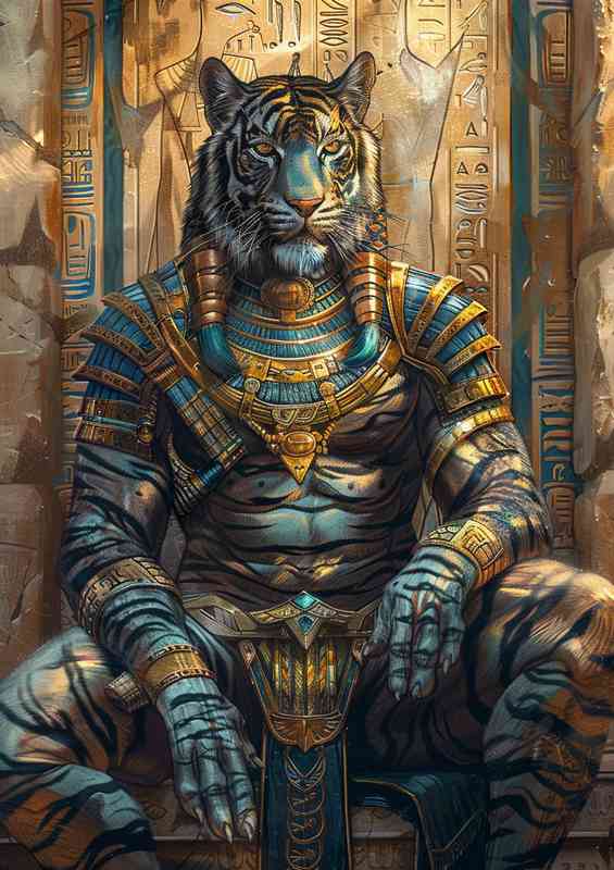 Lord Tiger in the cat kingdom | Poster