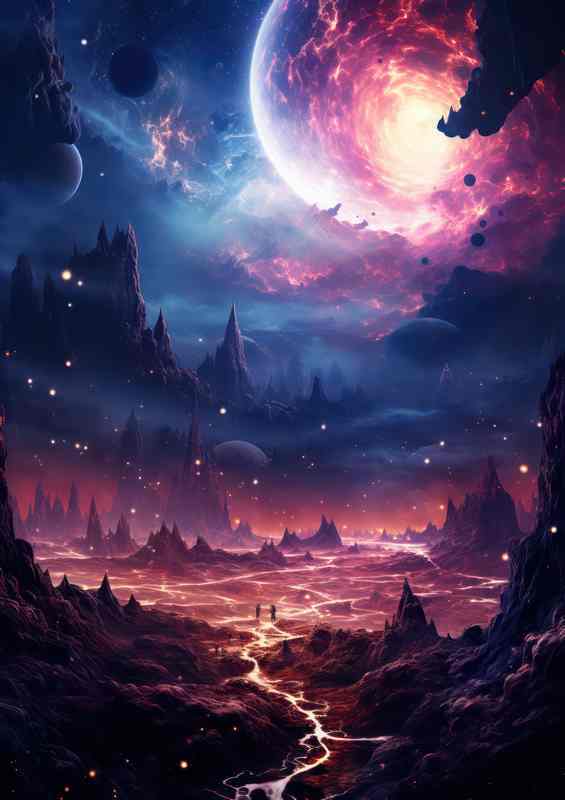 Paths of Wonder | Metal Poster
