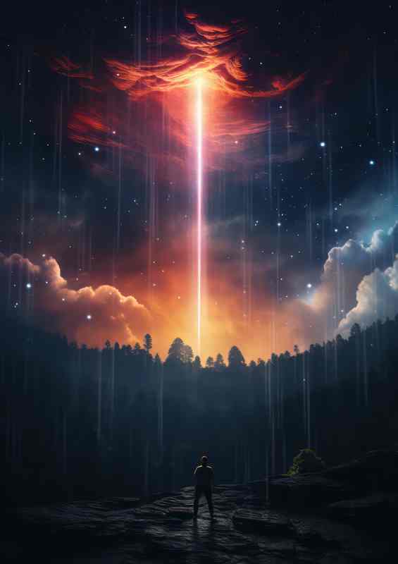 Secluded Mystic Marshlands | Metal Poster