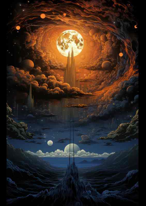 Secrets of the Deep | Metal Poster