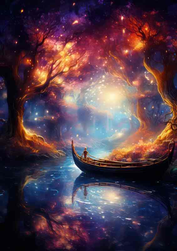 Stormy Fantasy Skies | Canvas