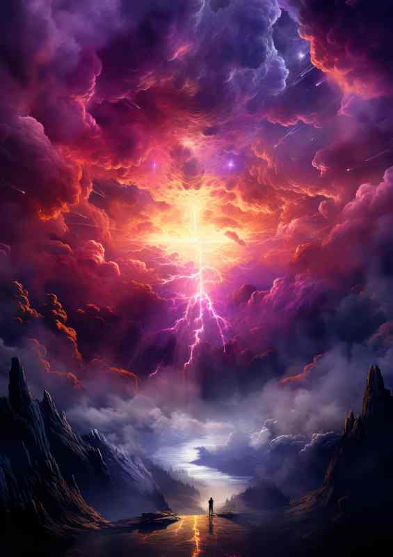 Tempestuous Tropics | Metal Poster