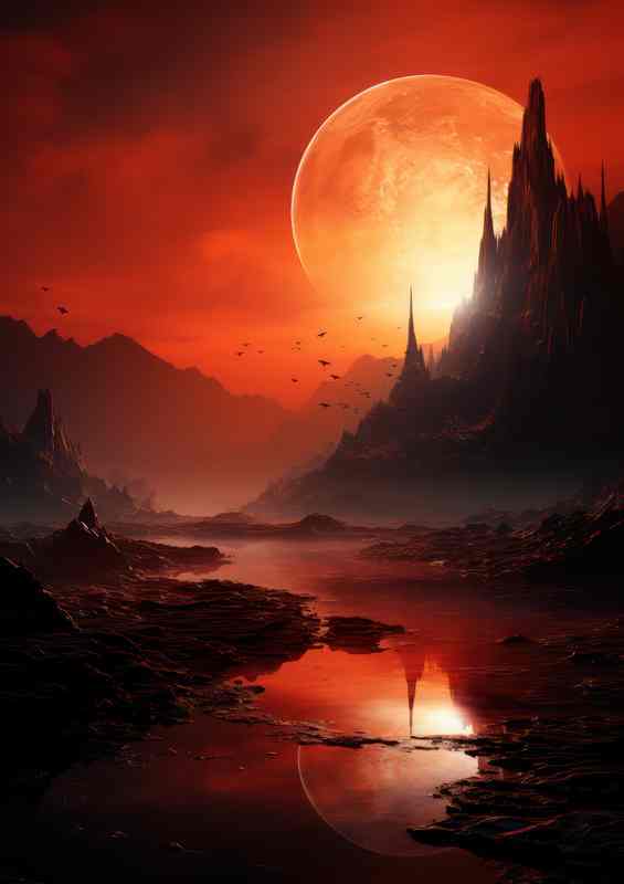 Twisting Canyons | Metal Poster