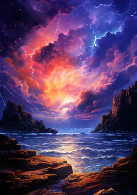 Uncharted Mystical Terrains | Canvas