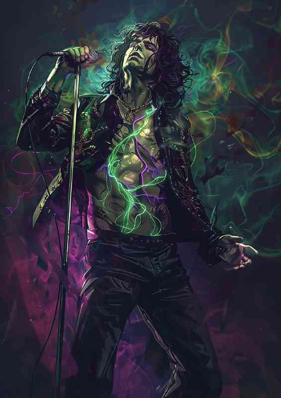 Jim Morrison on stage | Canvas