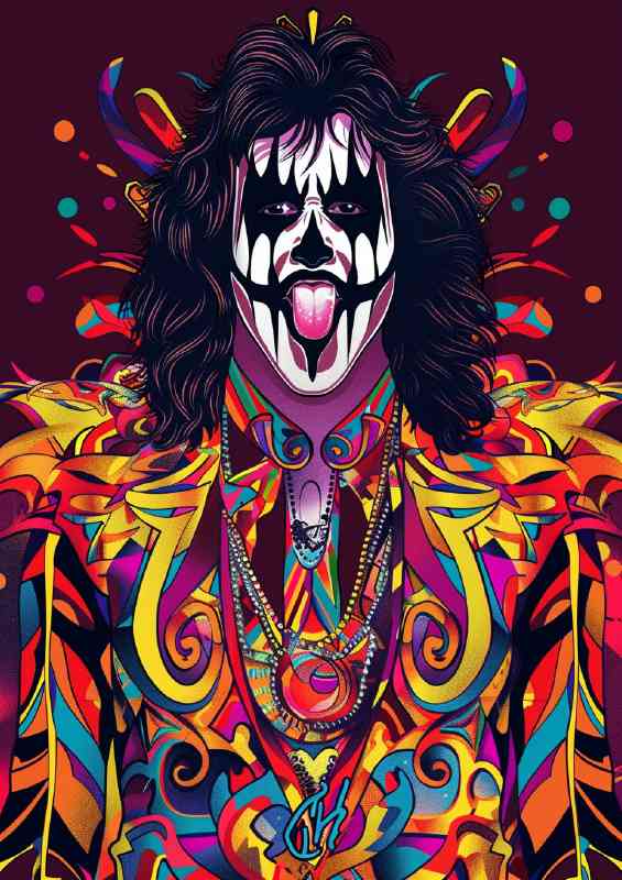 Kiss with long tounge | Poster