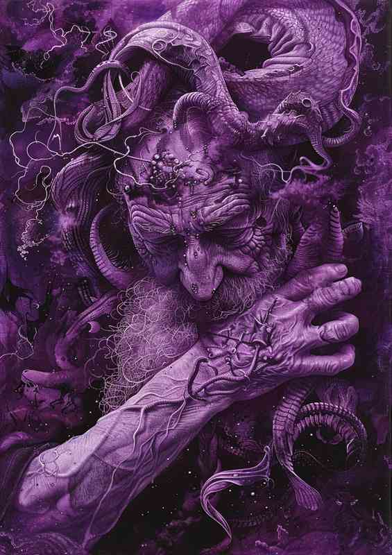 A thousand year old Wizzard | Poster