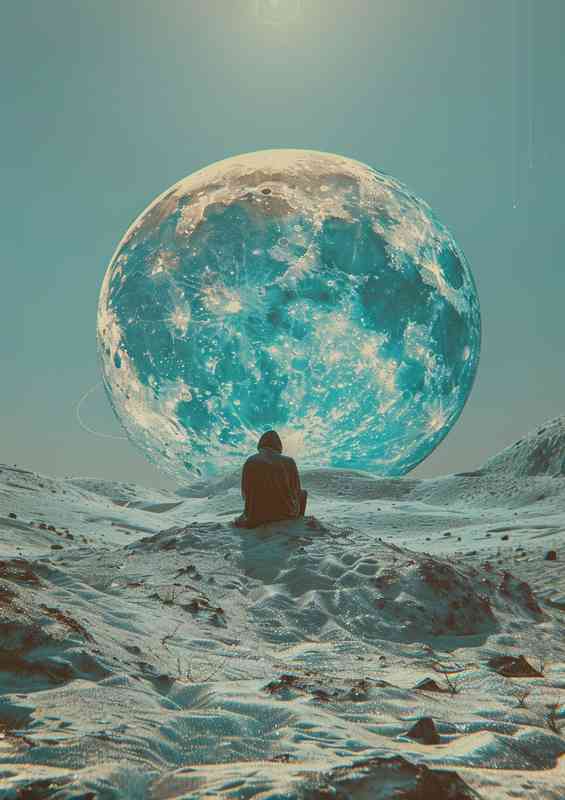 Monk Praying to the fantasy gods | Canvas