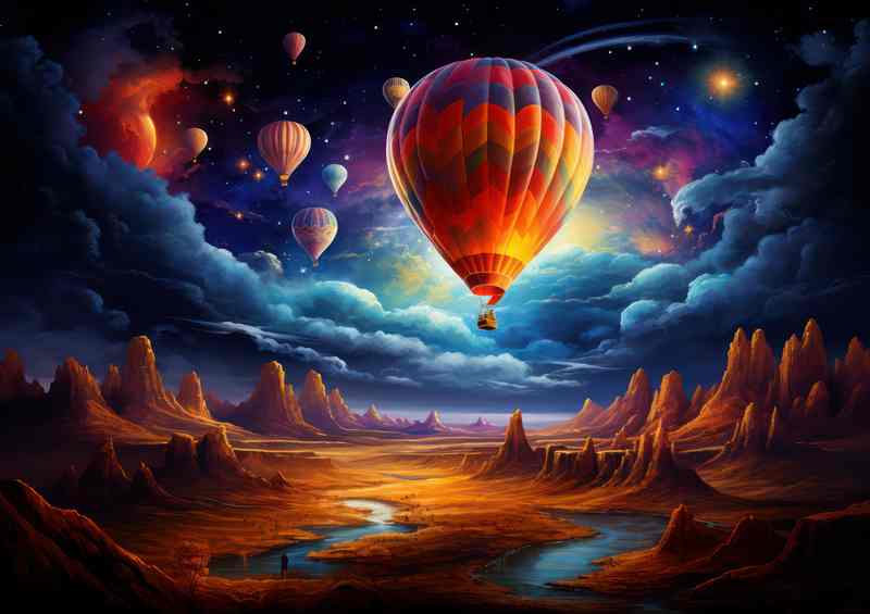 Magical Mirage on Desert Horizon | Di-Bond