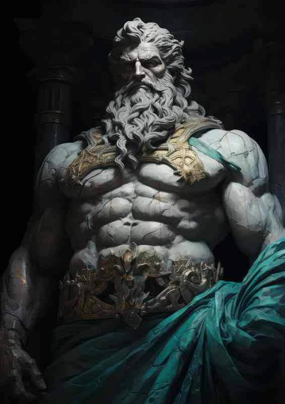 God of Upper Airs Luminance | Canvas