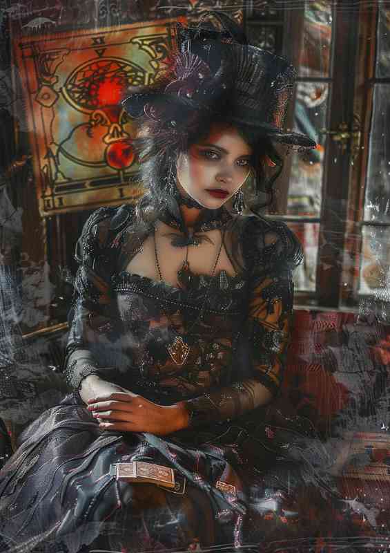 Witch tarot readingcards mcarbe | Di-Bond