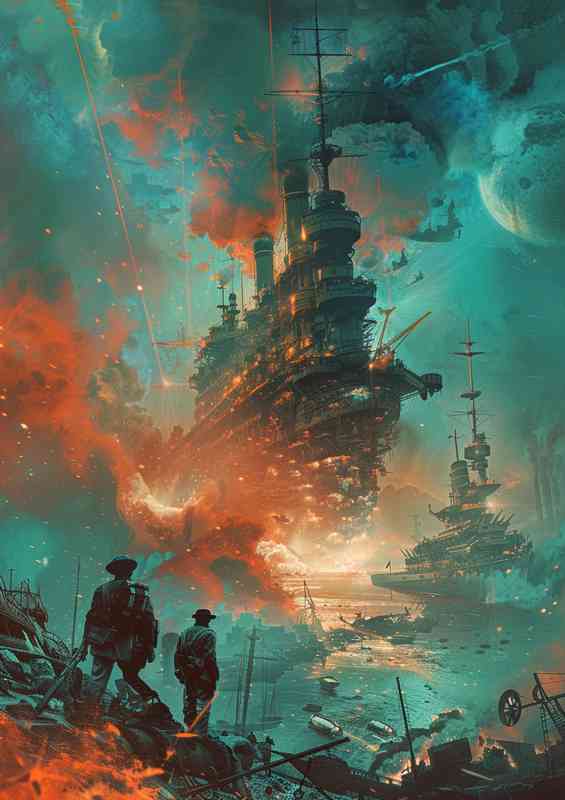 Mega pirate ship another world | Di-Bond