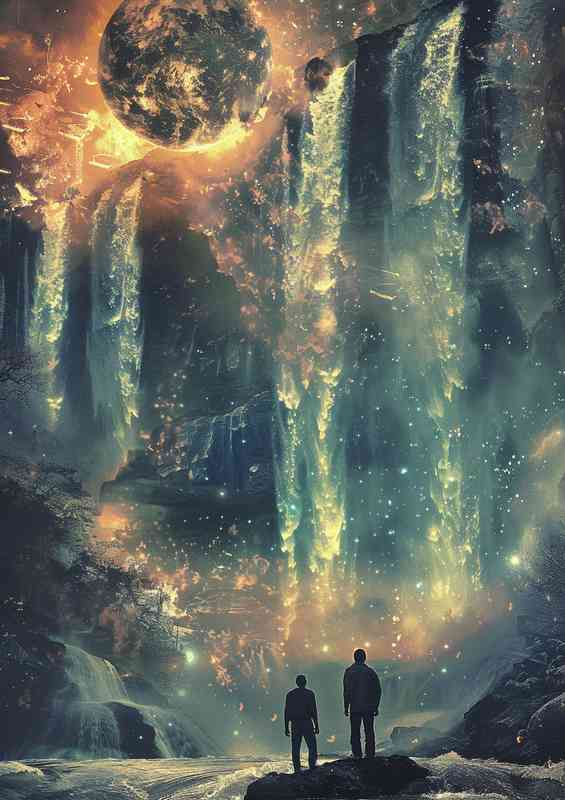 The Fallen galaxy | Poster