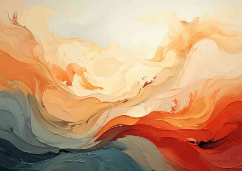 The smokey waves and lines | Di-Bond