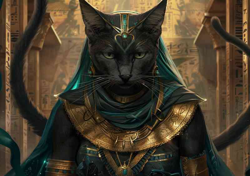 Egypt in the style of magali villeneuve mythology | Canvas