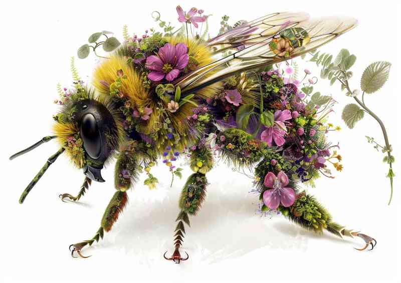 Beautiful Honey Bee | Di-Bond