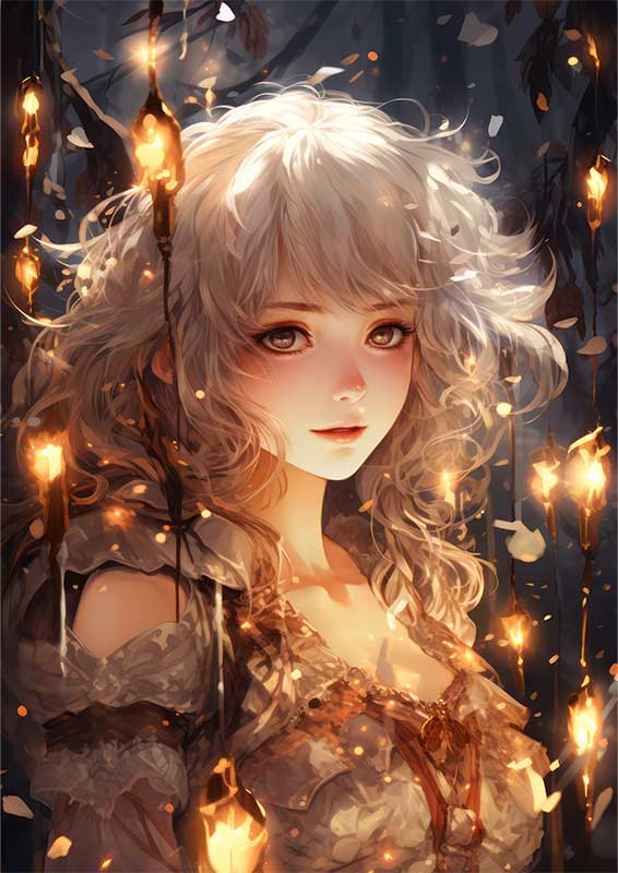 Anime girl | Canvas