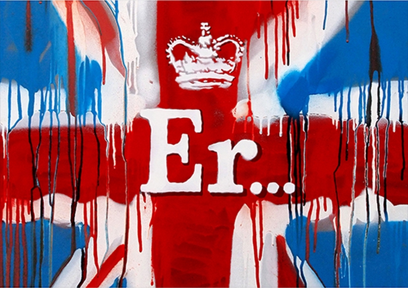 Er Union Jack | Metal Poster