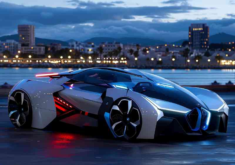Concept car inspired in the style of BMW | Canvas