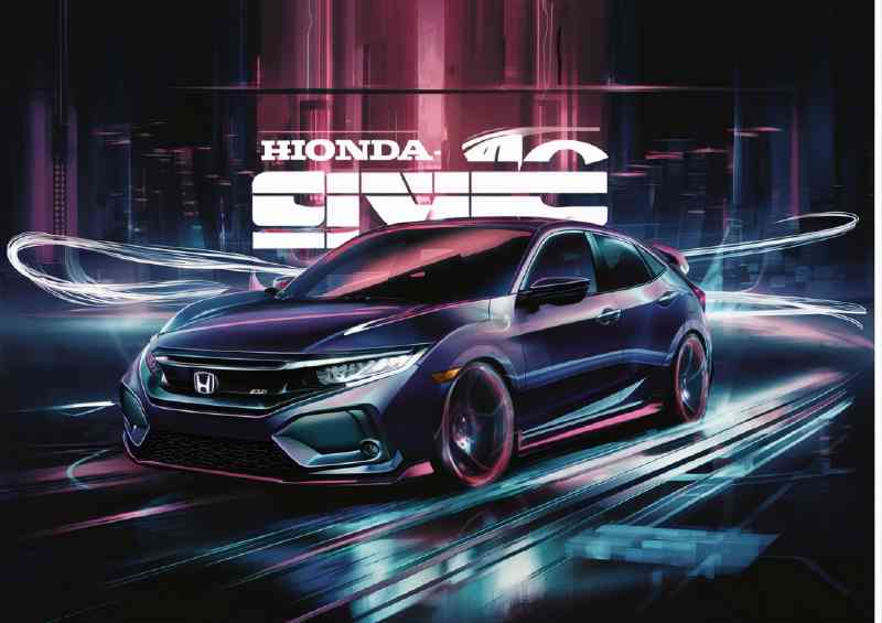 The Sleek Honda Civic | Di-Bond