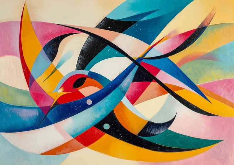 Swirls and abstract shapes | Di-Bond