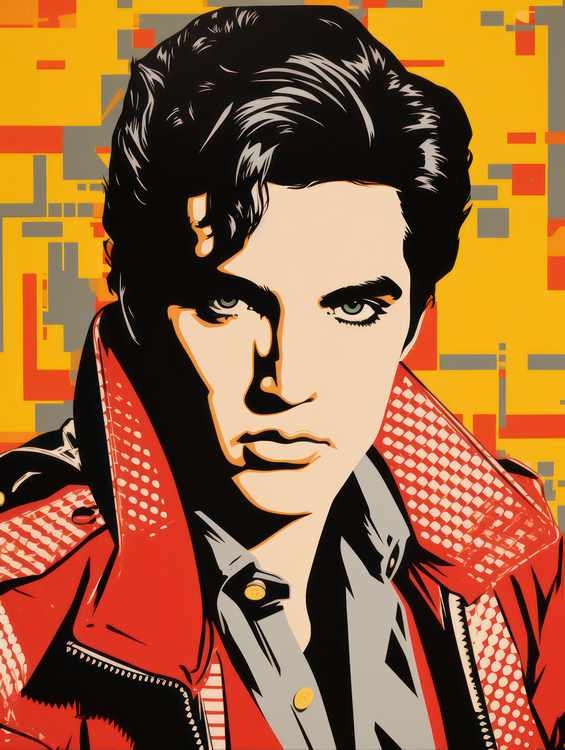Elvis Presley pop art | Canvas