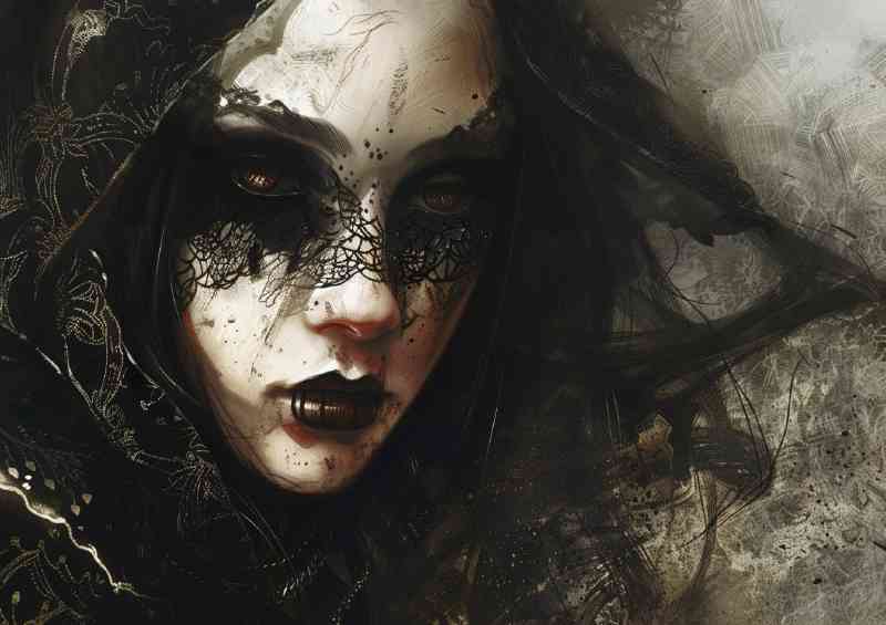 The gothic ghost lady | Poster