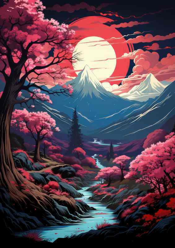 Blooms Breezes and Brooks Exploring Japanese Nature | Canvas