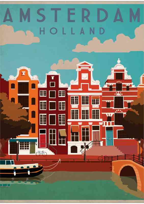Amsterdam a tourist destination | Di-Bond