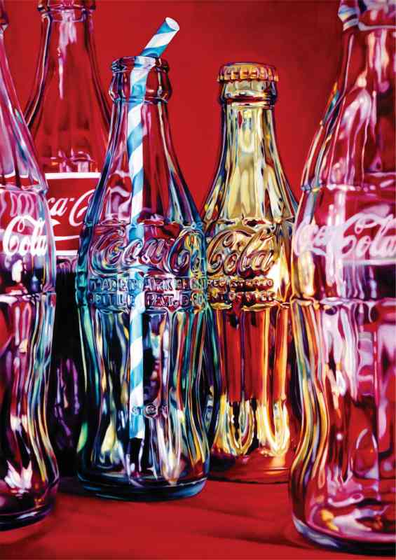 Emptie glass bottles | Di-Bond