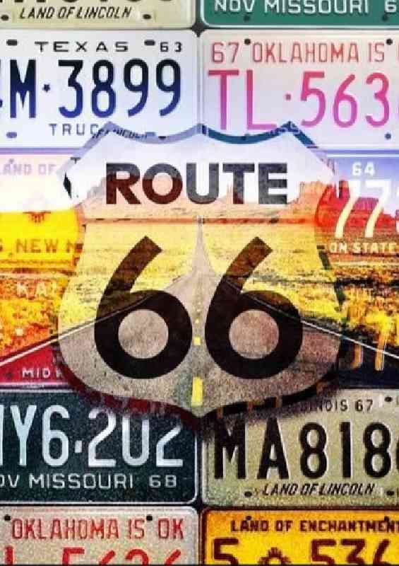 On the route 66 | Canvas
