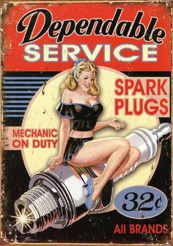 Service your spark plugs | Poster