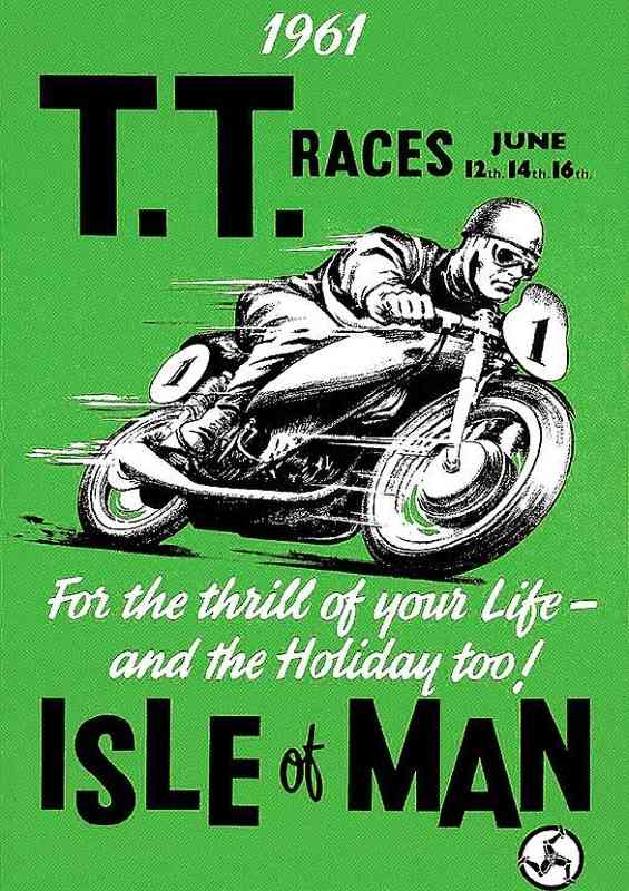 TT races ilse of man | Canvas