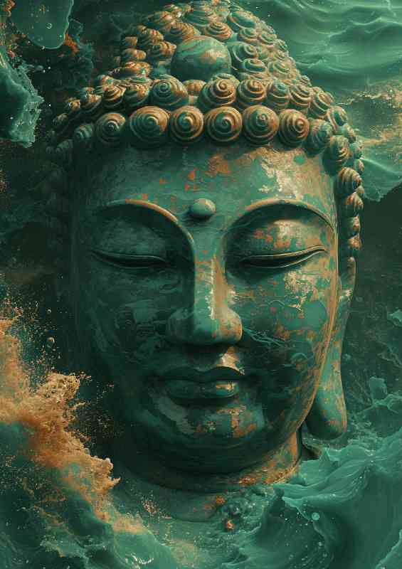Buddha sultan the cave of the god | Di-Bond
