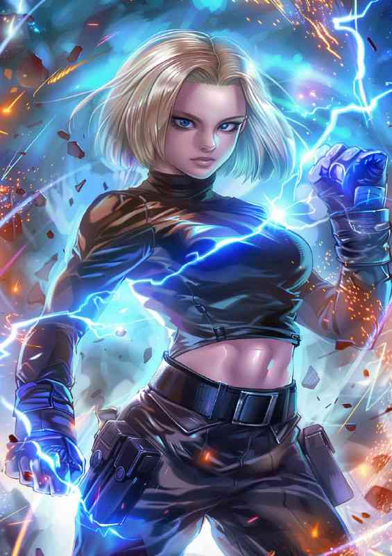 Android no18 a character | Canvas