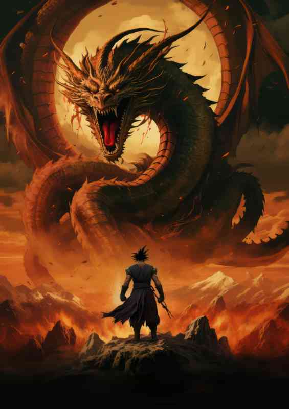 Anime movie style poster | Canvas